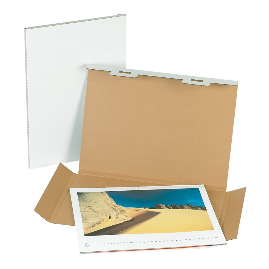 Dank der praktischen Verschlusslaschen ist keine zusätzliche Verklebung notwendig Dank der praktischen Verschlusslaschen ist keine zusätzliche Verklebung notwendig