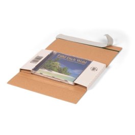 CD Versandverpackung mit Selbstklebeverschluss CD Versandverpackung mit Selbstklebeverschluss