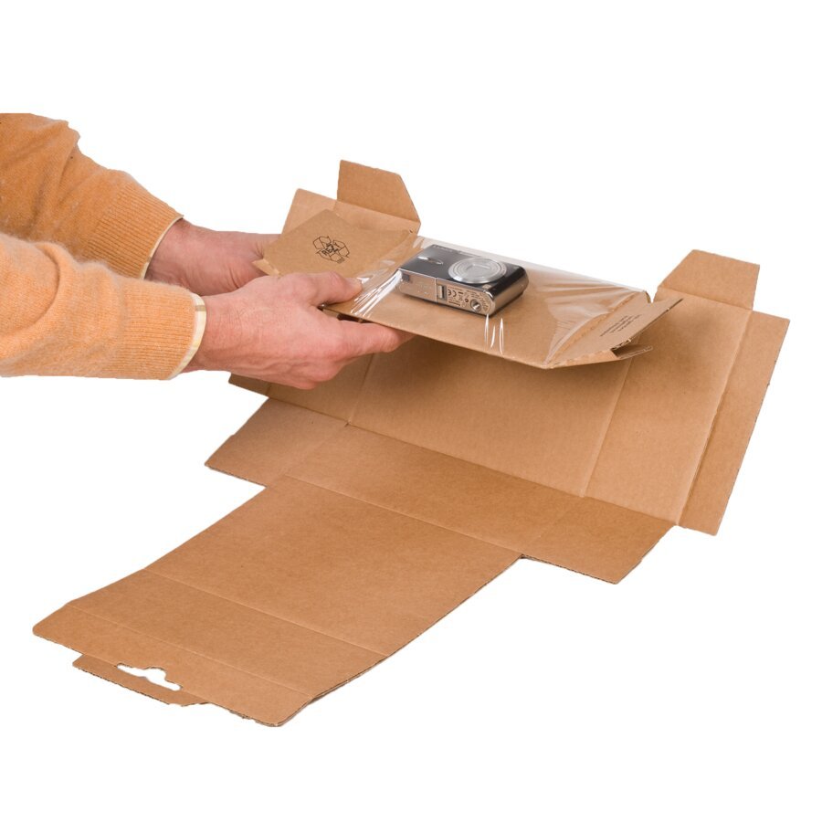 ... Packgut umdrehen...