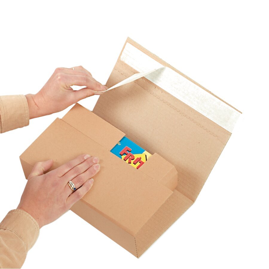 ... Auenklappen umschlagen und verkleben