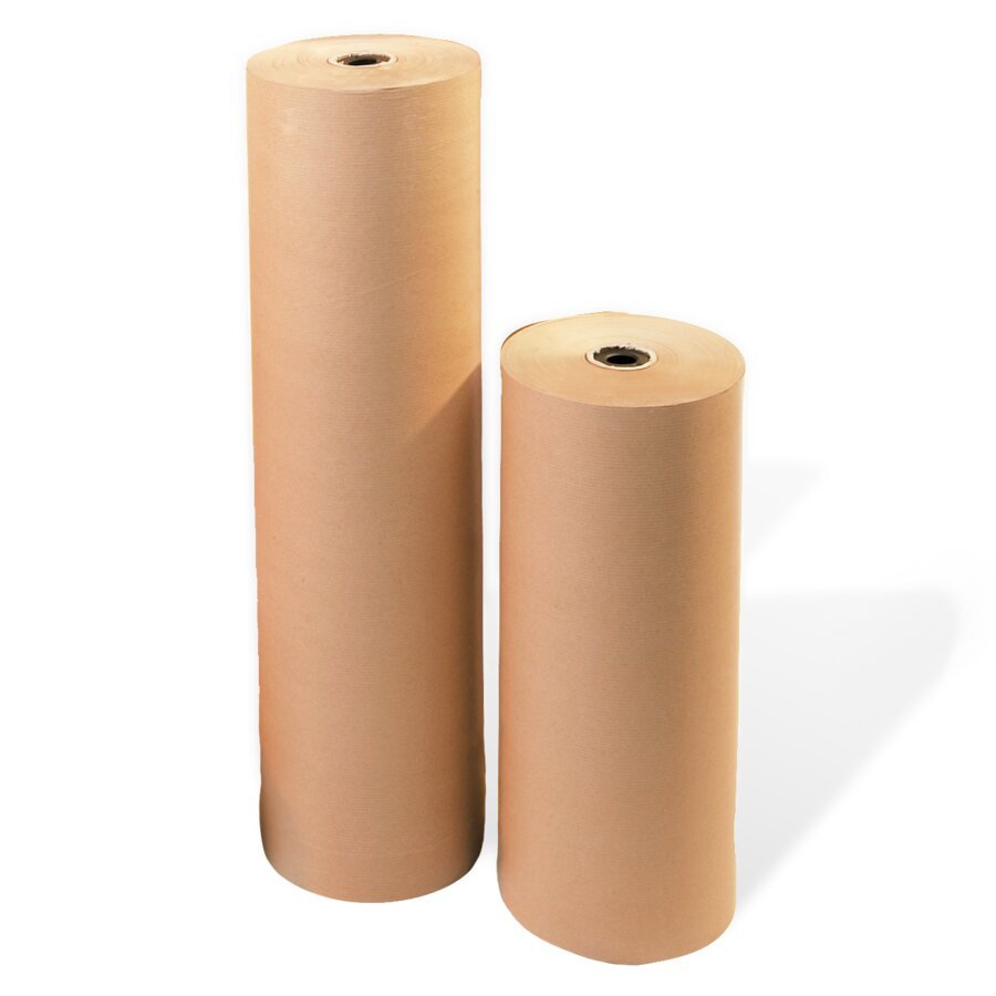 2 Rollen Packpapier in unterschiedlichen Breiten