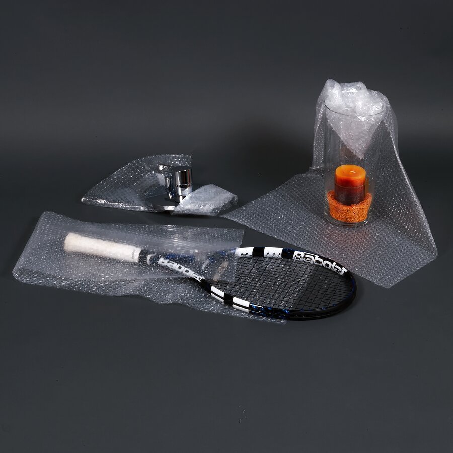Luftpolsterfolie 2-lagig f�r leichte bis mittelschwere G�ter