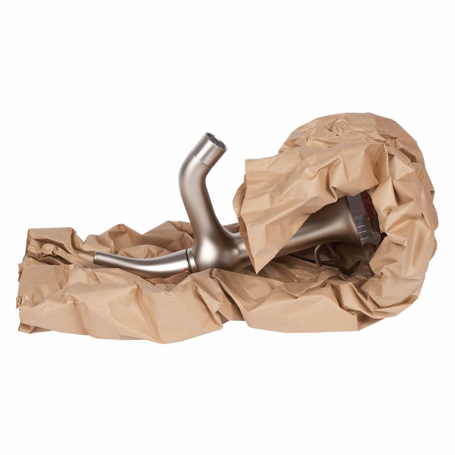 Papierpolster zum sauberen und staubfreien auspolstern