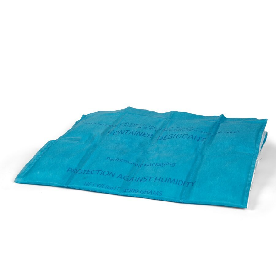 Die Trockenmittel-Matte ist speziell für EURO- oder Container-Paletten geeignet Die Trockenmittel-Matte ist speziell für EURO- oder Container-Paletten geeignet