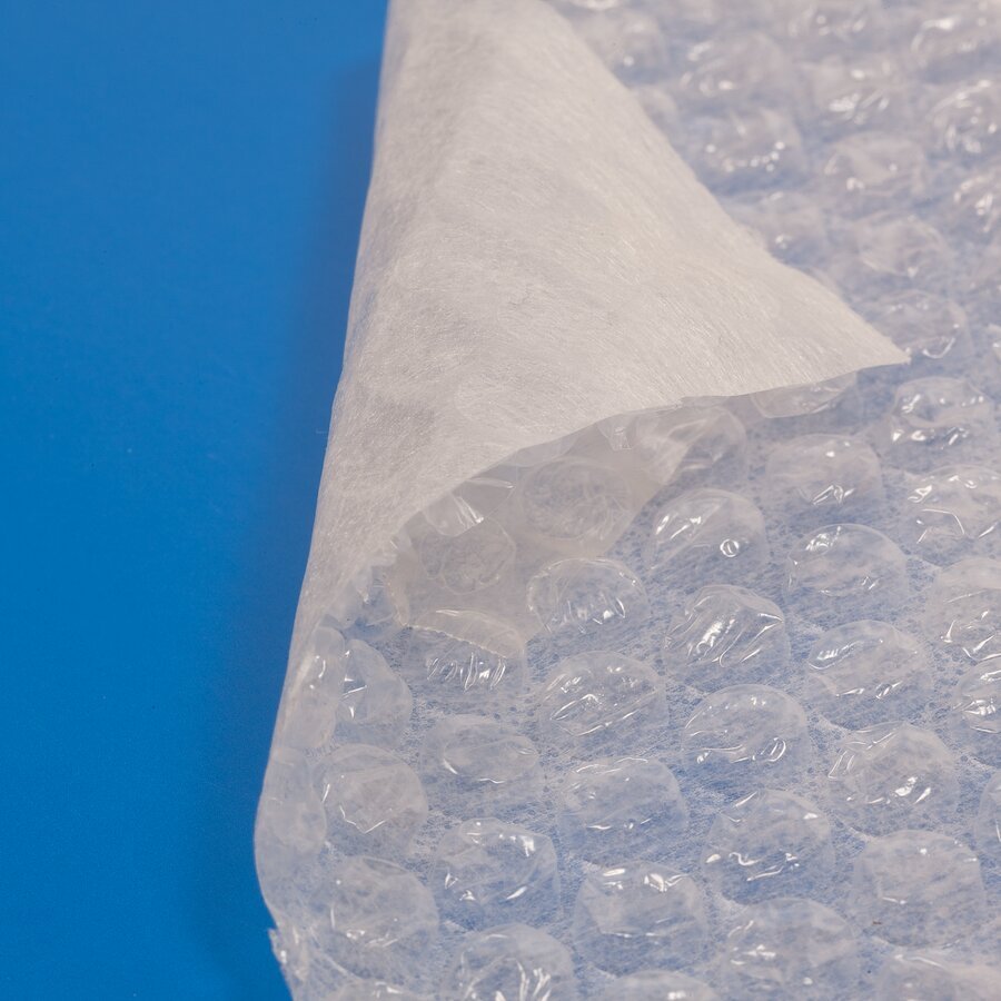 Vlies-Luftpolsterfolie fr empfindliche Oberflchen