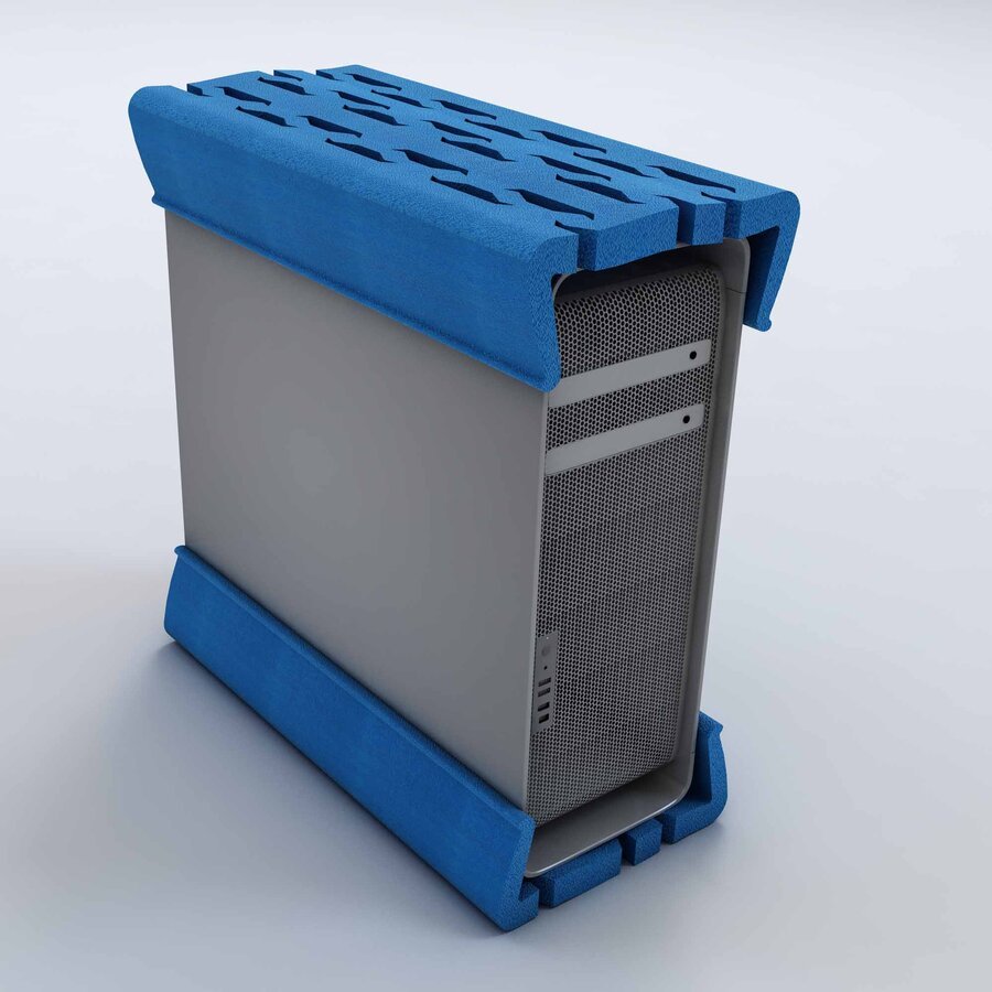 Das U-Profil lsst sich dank abgerundeter Kanten leicht aufstecken und sorgt fr zuverlssigen Rundumschutz