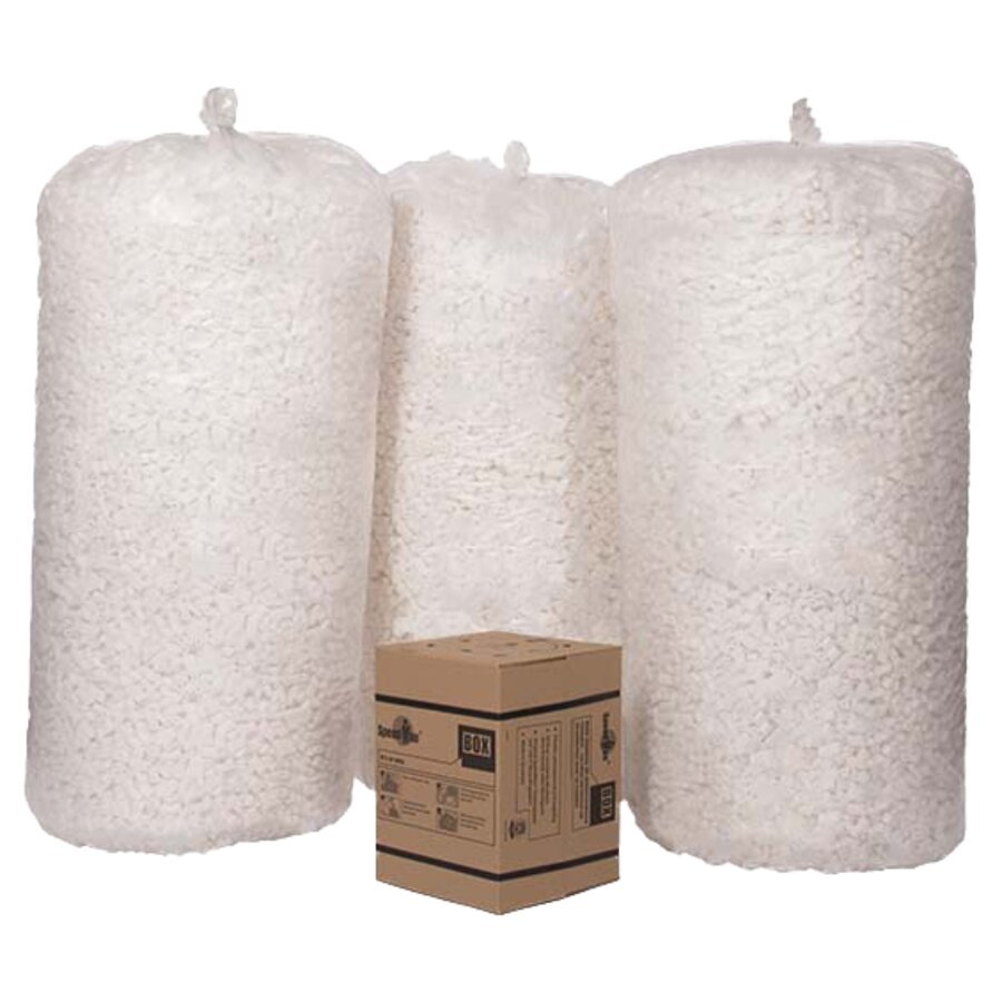 Platzsparend: Entspricht dem Fllvolumen von 3 Scken Verpackungschips