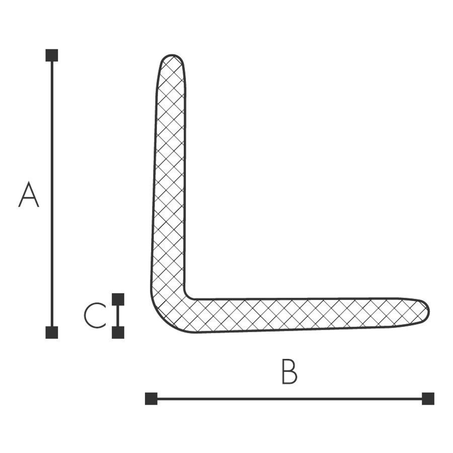 Abmessung Schaumprofil L65 fr Felgen