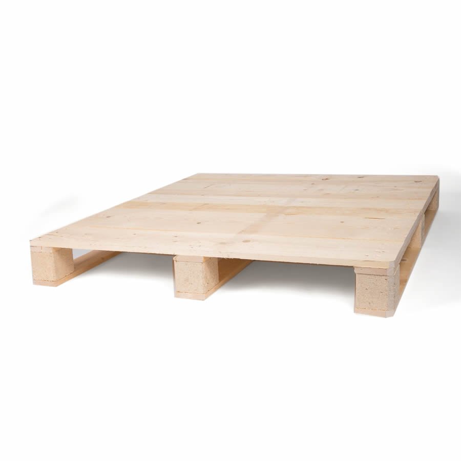 Individuelle Paletten mit geschlossenem Oberdeck auf Anfrage lieferbar