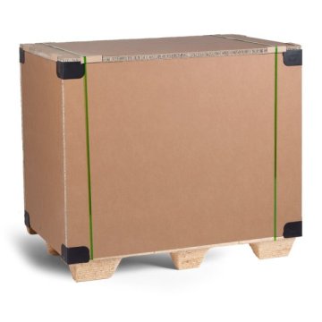 NonWood-Exportkiste inkl. Exportpalette als Alternative zu Holzkisten