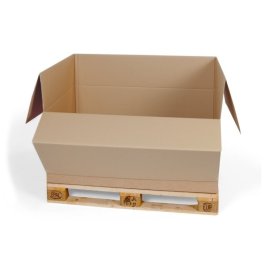 Palettencontainer mit Ladeklappe