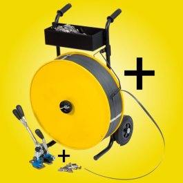 PP-Umreifungsband + Zubehör Spar-Set