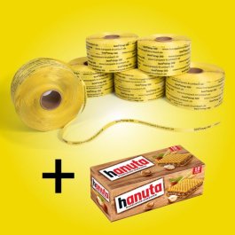 Textil-Umreifungsband + Hanuta Spar-Set