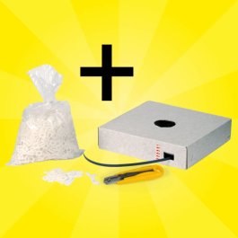 PP-Umreifungsband + Verschlussklemmen Spar-Set