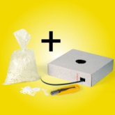 PP-Umreifungsband + Verschlussklemmen + Messer Spar-Set