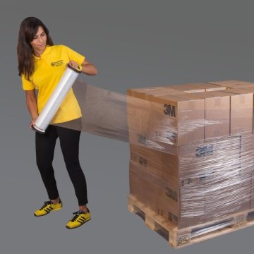 Handstretchfolie, vorgedehnt