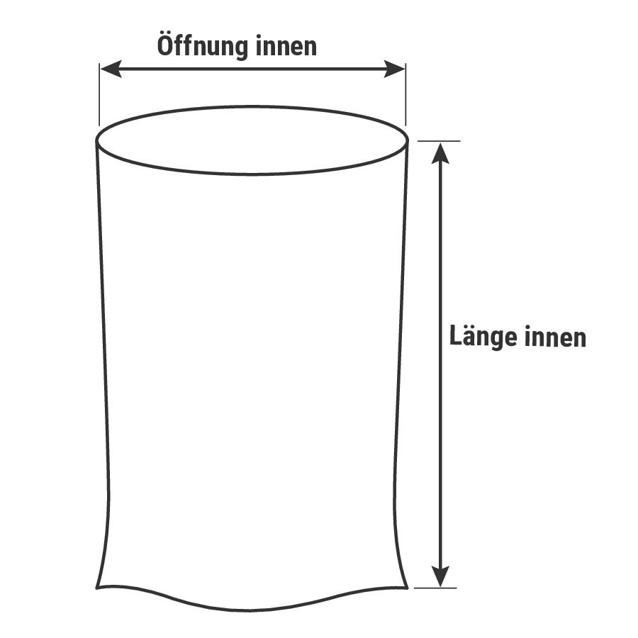 Flachscke, extra gro