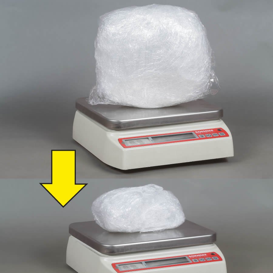 Bis zu 50% Folienersparnis bei dem Einsatz von bonistretch Stretchfolie