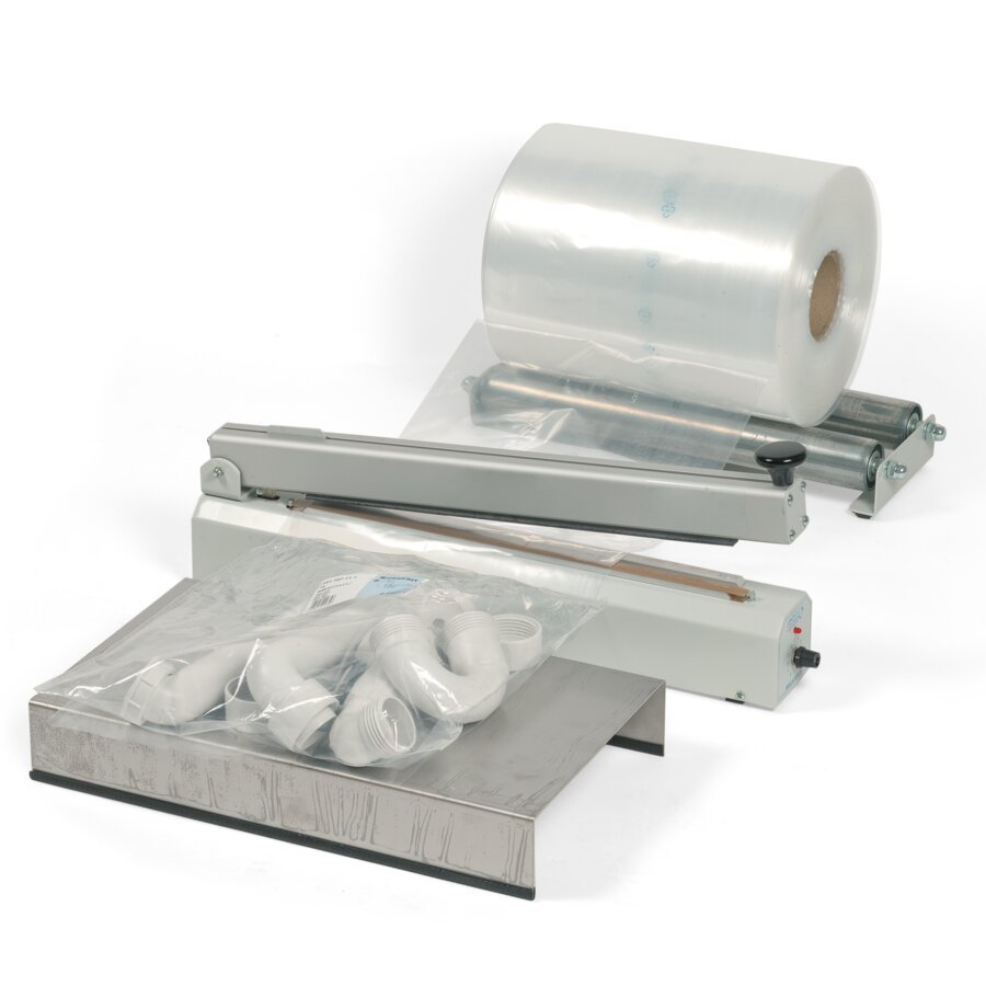 Platzsparendes Tischschweißgerät zum einfachen, schnellen und sauberen Verschließen von Folienbeuteln Platzsparendes Tischschweißgerät zum einfachen, schnellen und sauberen Verschließen von Folienbeuteln