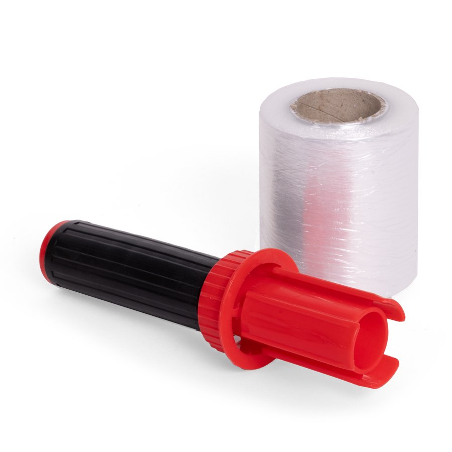 Abroller speziell für Mini-Stretchfolie Abroller speziell für Mini-Stretchfolie