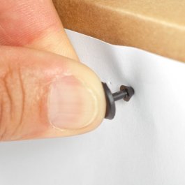 Kunststoff-Stecker fr Wellpappe