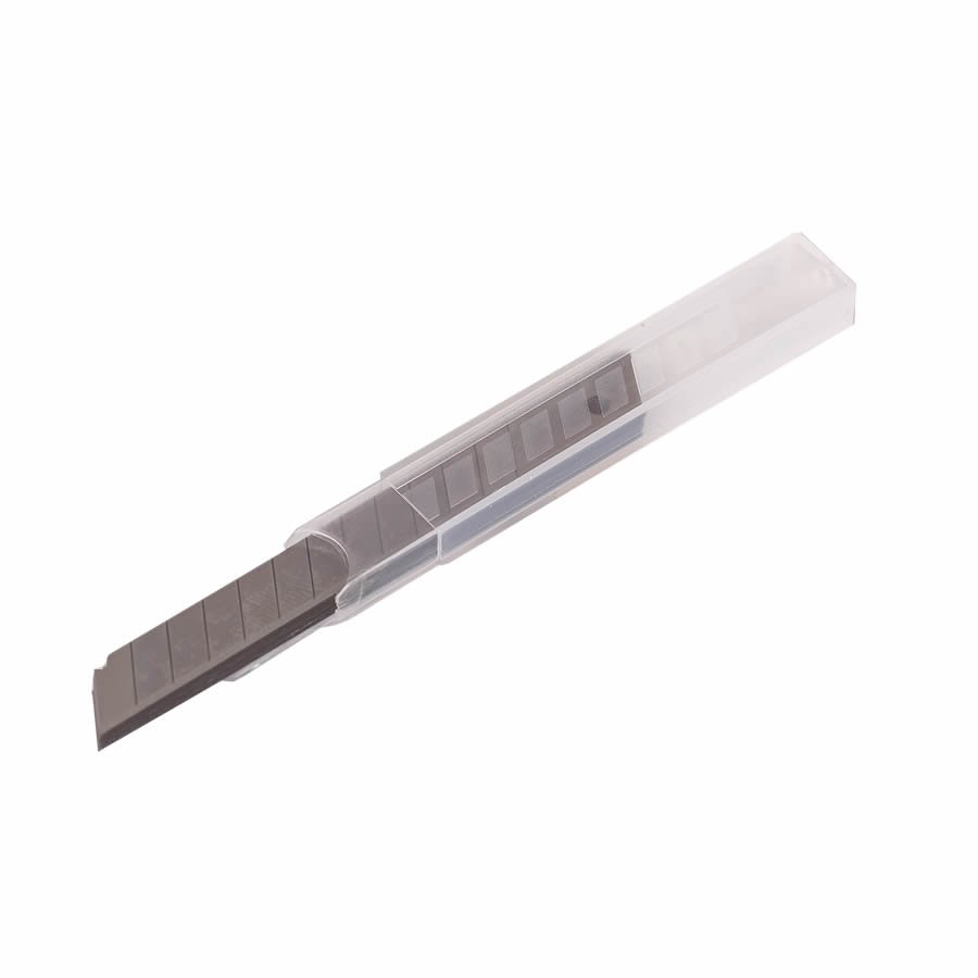 Ersatzklingen 18 mm; 10 Klingen im Köcher; Bestell-Nr 7.0424 Ersatzklingen 18 mm; 10 Klingen im Köcher; Bestell-Nr 7.0424