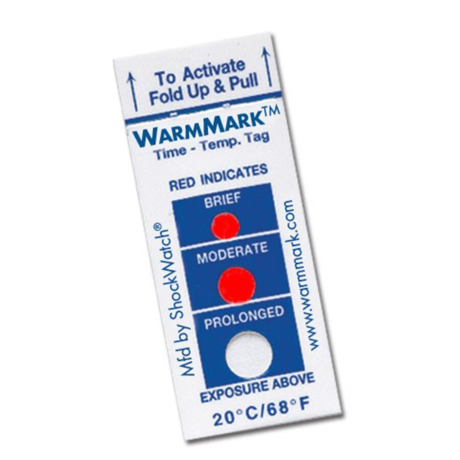 Rote Verfärbung: Ihr Produkt wurde nicht den zulässigen Temperaturen entsprechend gelagert oder transportiert Rote Verfärbung: Ihr Produkt wurde nicht den zulässigen Temperaturen entsprechend gelagert oder transportiert