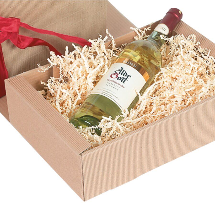 Auch Prsentkrbe verpacken Sie stilvoll mit Dekofill