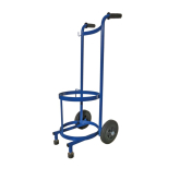 Gasflaschenwagen f�r Schrumpfpistole fahrbar