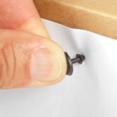Kunststoffstecker schwarz