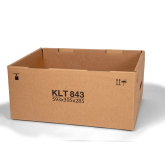 KLT-Beh�lter 843/6428 aus Wellpappe 551 x 367 x 260 mm
