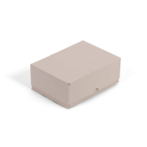 St�lpdeckelkarton geklebt 305 x 215 x 100 mm grau 100% recycelt