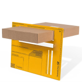 Maxibriefkarton 250 x 180 x 47 mm offene Welle (Ma� 2026)