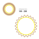 Elastikh�lle 150 mm natur