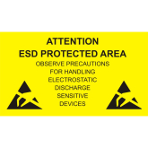 ESD-Schild 300 x 500 mm 