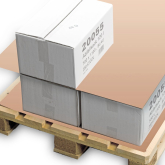 Zwischenlage aus Wellpappe 2-wellig BC 580 x 380 mm