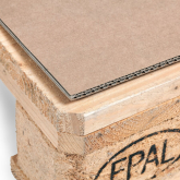 Zwischenlage aus Wellpappe 2-wellig BC 780 x 580 mm