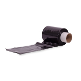 Ministretchfolie 100 mm 150 lfm 23 my schwarz
