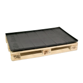 Boden f�r Gitterbox 1190 x 780 mm schwarz
