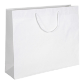 Papier-Tragetasche mit Kordel 540 x 140 x 445 mm blanko
