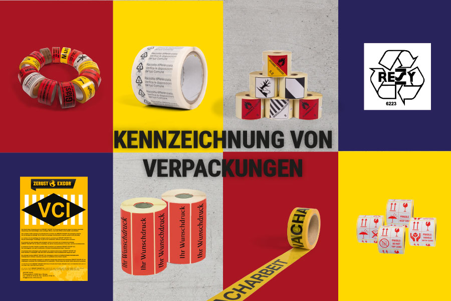 Kennzeichnung von Verpackungen - so geht´s richtig