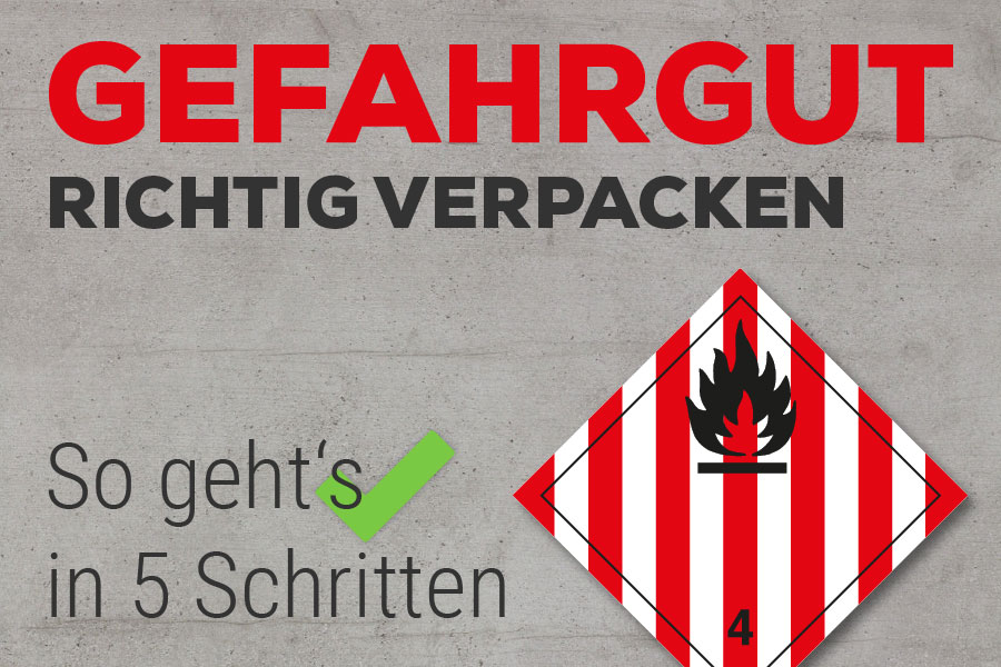 Gefahrgut verpacken und verschicken – So geht's 