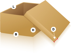 Zweiteilige Schachteln